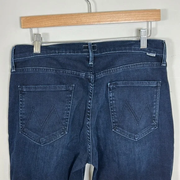 MOTHER The Mid Rise Dazzler Jean Skimp Night Tripper Sz 32 NEW - Picture 8 of 14